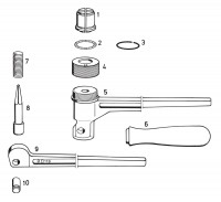 Rems Ex-Press P Manual Pipe Expander  Spare parts